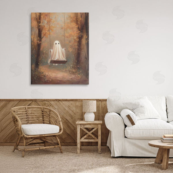 Stupell Industries Arlington Prints | Eerie Swinging Ghost Wall Art