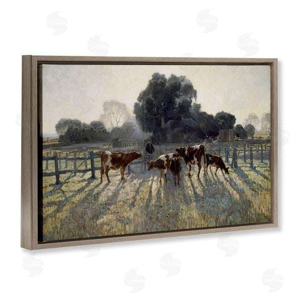 Stupell Industries Arlington Prints | Elioth Gruner Morning Cows
