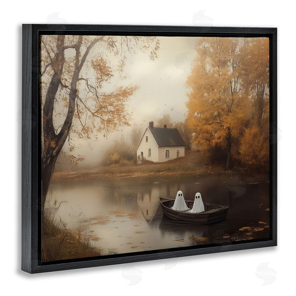 Stupell Industries Arlington Prints | Fall Ghosts Boat Ride Wall Art