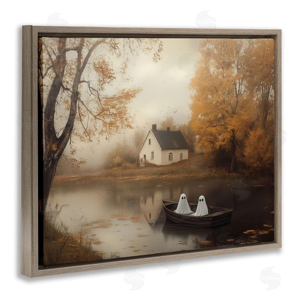 Stupell Industries Arlington Prints | Fall Ghosts Boat Ride Wall Art