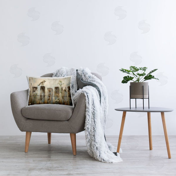 Stupell Industries Arlington Prints | Fence Perched Country Bird