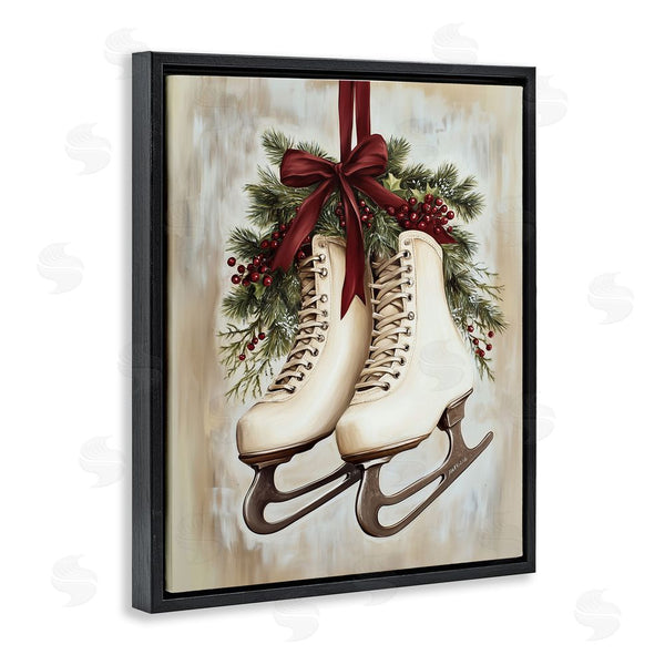 Stupell Industries Arlington Prints | Festive Ice Skates Wall Art