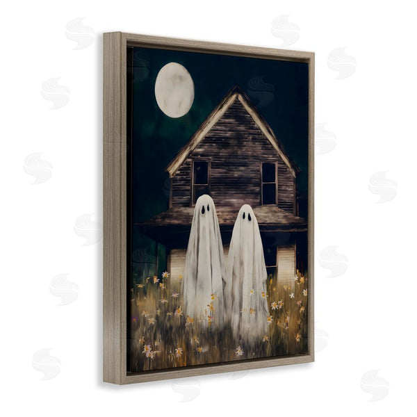 Stupell Industries Arlington Prints | Ghost And Haunted House Wall Art