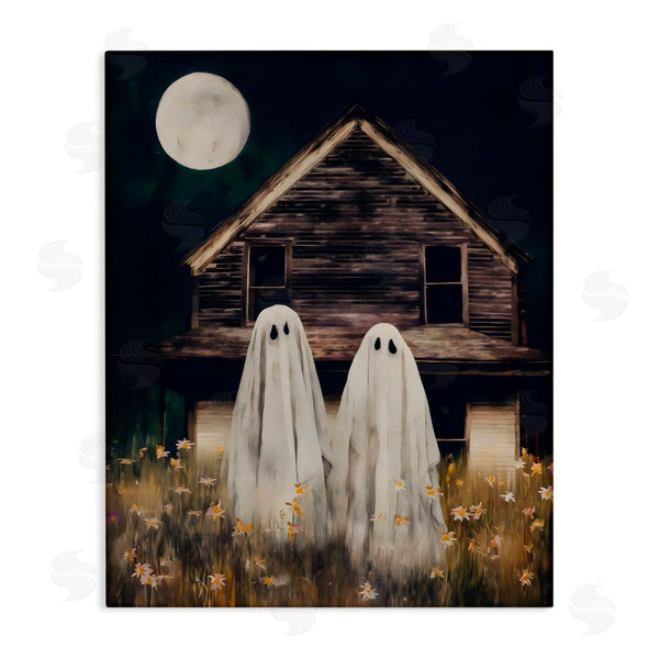 stupell industries Arlington Prints | Ghost And Haunted House Wall Art
