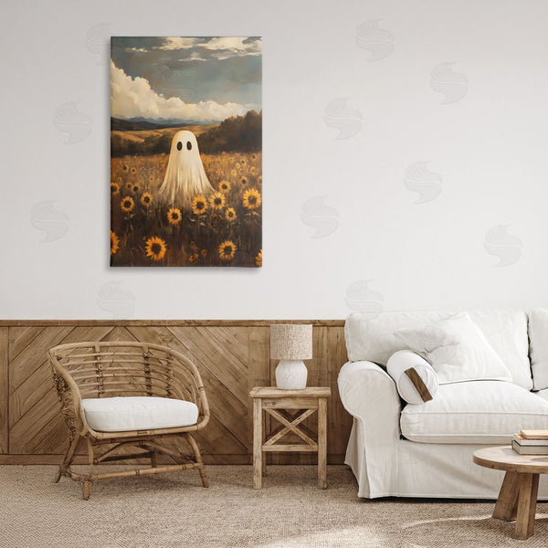 Stupell Industries Arlington Prints | Ghost In Sunflower Field Wall Art