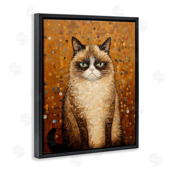 Stupell Industries Arlington Prints | Grumpy Klimt Cat