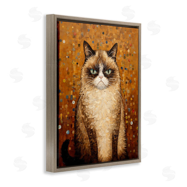 Stupell Industries Arlington Prints | Grumpy Klimt Cat