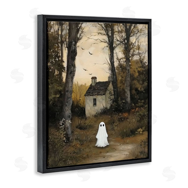 Stupell Industries Arlington Prints | Little Ghost In Cottage Forest Wall Art