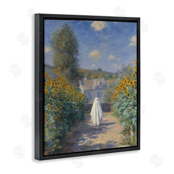 Stupell Industries Arlington Prints | Monet Style Sunflower Ghost Wall Art