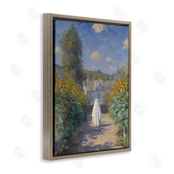 Stupell Industries Arlington Prints | Monet Style Sunflower Ghost Wall Art