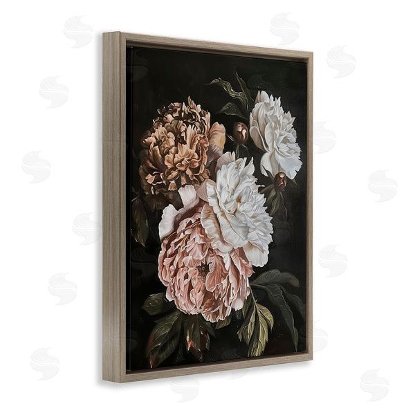 Stupell Industries Arlington Prints | Moody Peonies On Black