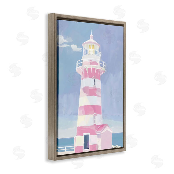 Stupell Industries Arlington Prints | Muted Coastal Lighthouse