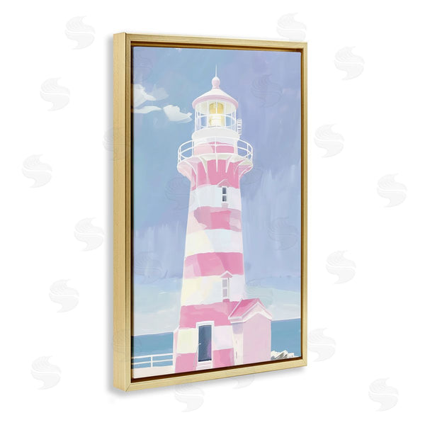 Stupell Industries Arlington Prints | Muted Coastal Lighthouse