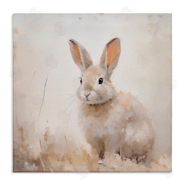 stupell industries Arlington Prints | Neutral Gazing Bunny