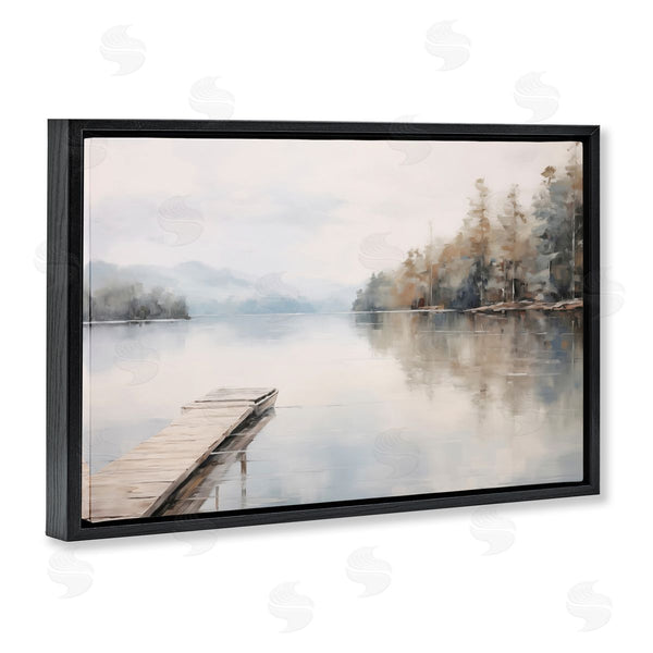 Stupell Industries Arlington Prints | Old Lake Dock View