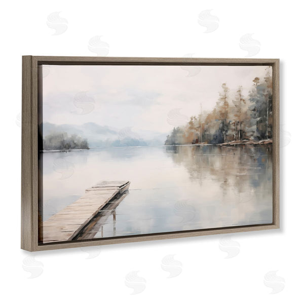 Stupell Industries Arlington Prints | Old Lake Dock View
