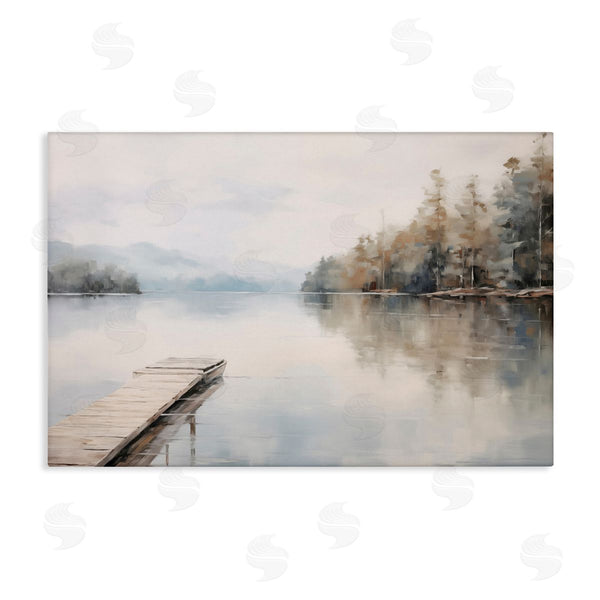 stupell industries Arlington Prints | Old Lake Dock View