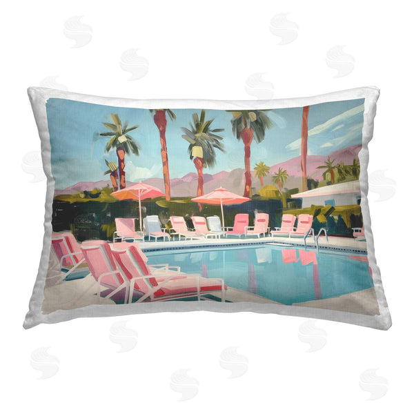 stupell industries Arlington Prints | Palm Springs Swimming Pool