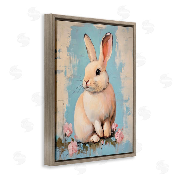 Stupell Industries Arlington Prints | Pastel Distressed Easter Bunny