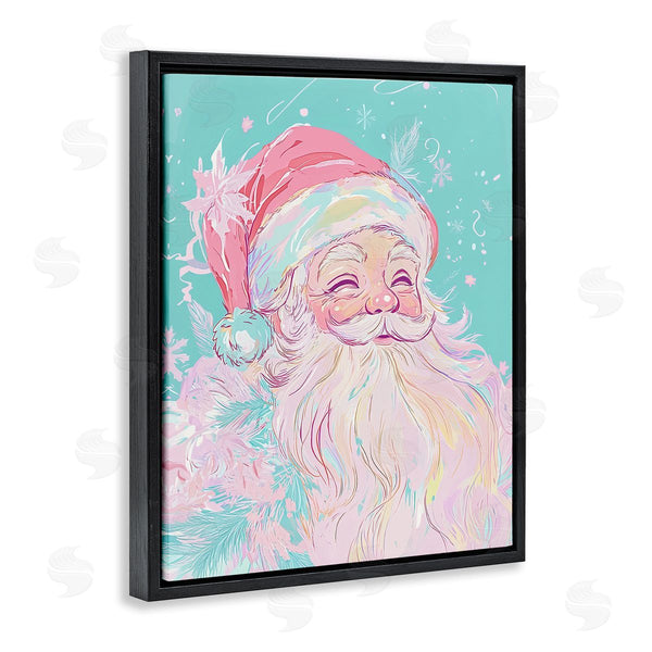 Stupell Industries Arlington Prints | Pastel Jolly Santa Claus