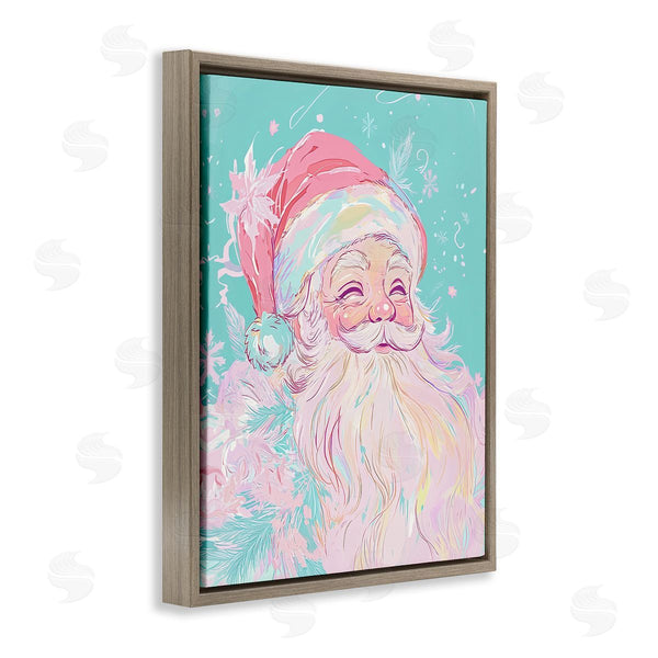 Stupell Industries Arlington Prints | Pastel Jolly Santa Claus