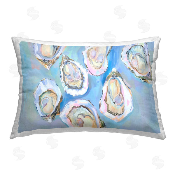 stupell industries Arlington Prints | Pastel Oysters on Blue