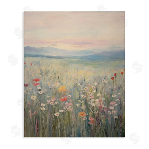 stupell industries Arlington Prints | Pastel Spring Floral Meadow