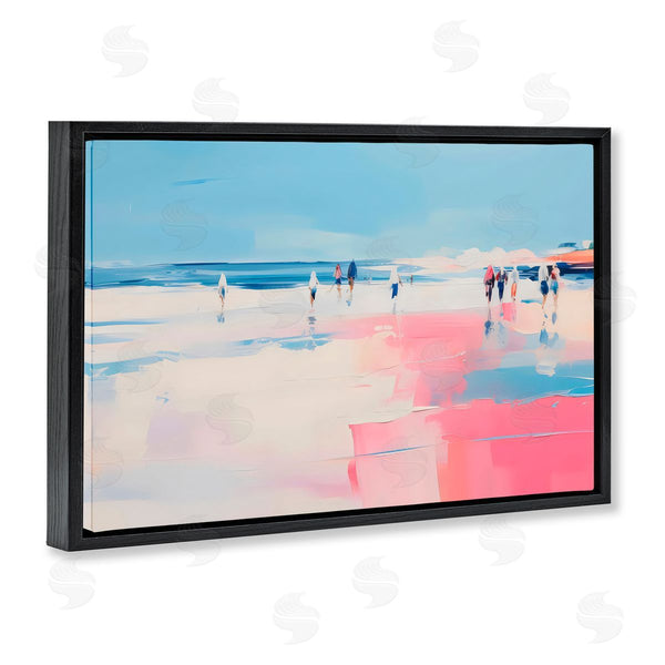 Stupell Industries Arlington Prints | Pastel Summer Beach Abstraction
