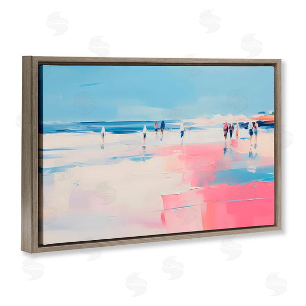 Stupell Industries Arlington Prints | Pastel Summer Beach Abstraction