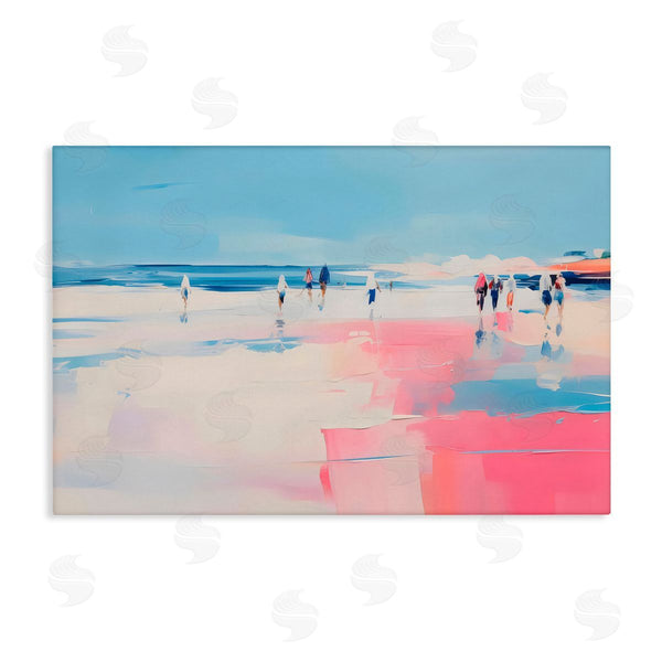 stupell industries Arlington Prints | Pastel Summer Beach Abstraction