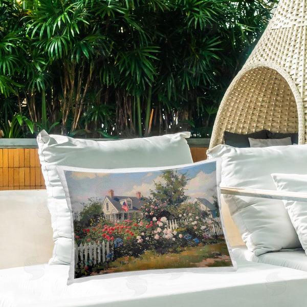 Stupell Industries Arlington Prints | Patriotic Cottage Garden