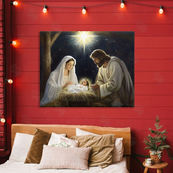 Stupell Industries Arlington Prints | Peaceful Night Nativity Scene Wall Art