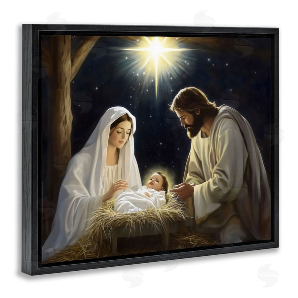 Stupell Industries Arlington Prints | Peaceful Night Nativity Scene Wall Art