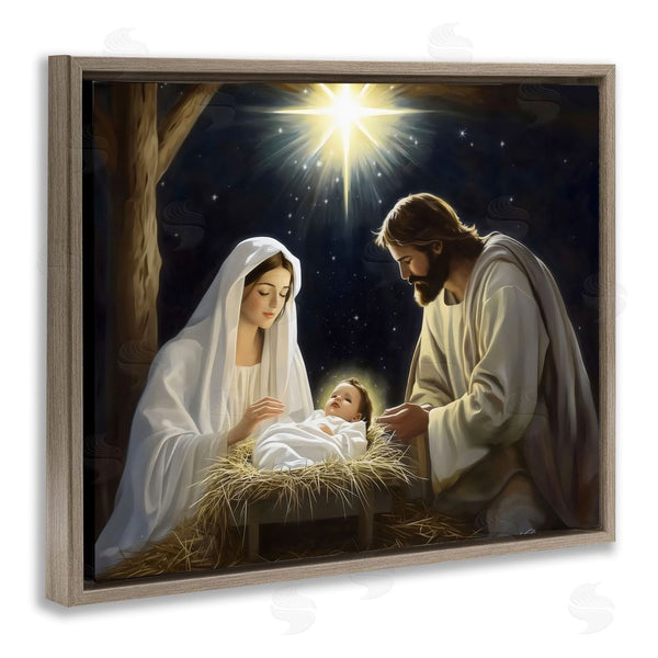 Stupell Industries Arlington Prints | Peaceful Night Nativity Scene Wall Art