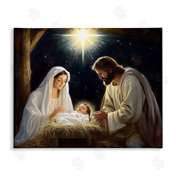 stupell industries Arlington Prints | Peaceful Night Nativity Scene Wall Art
