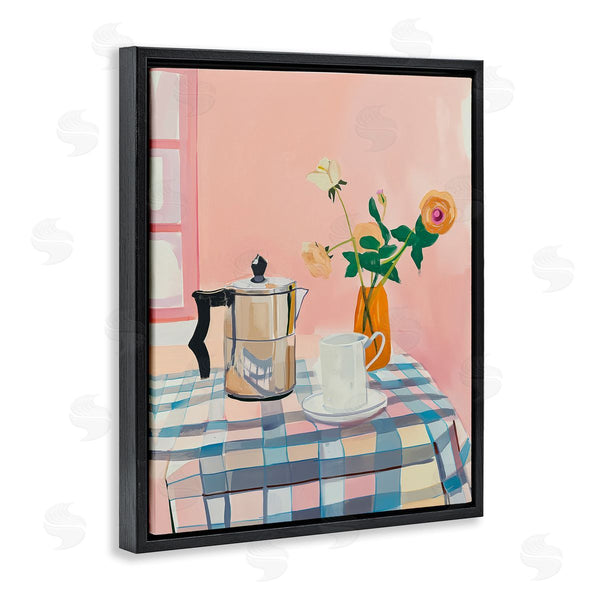 Stupell Industries Arlington Prints | Pink Retro Kitchen Table
