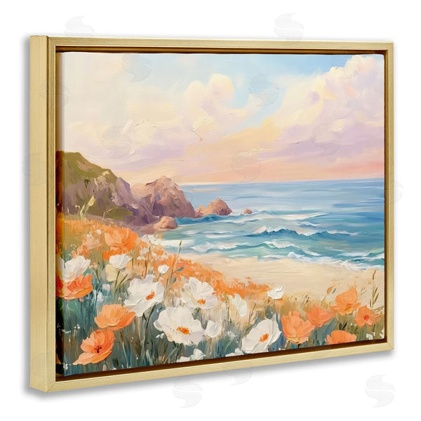 Stupell Industries Arlington Prints | Poppies By Beach Bay