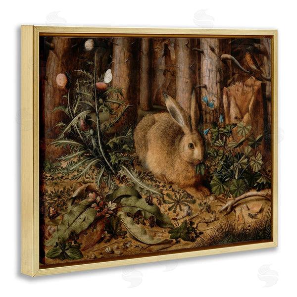 Stupell Industries Arlington Prints | Rabbit In Forest Foliage