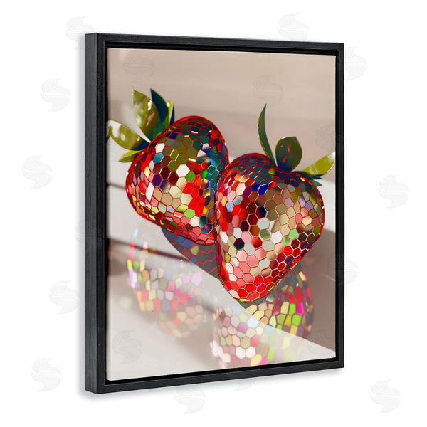 Stupell Industries Arlington Prints | Reflecting Disco Strawberries Wall Art