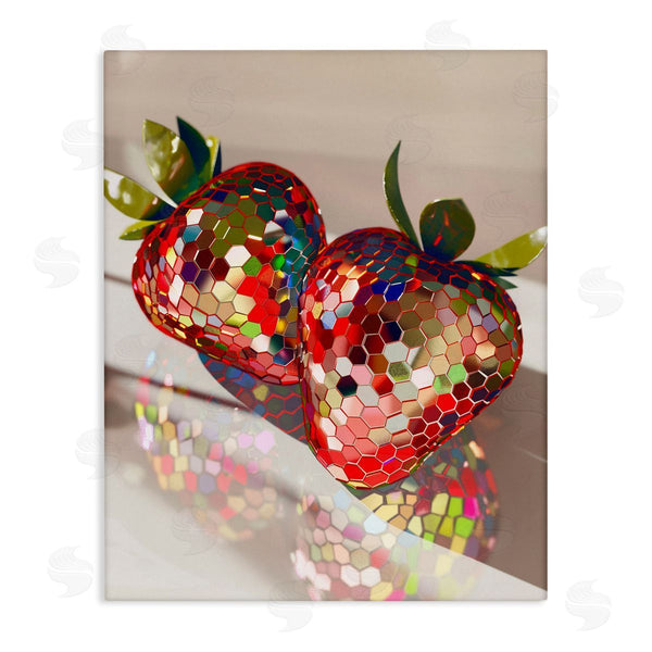 stupell industries Arlington Prints | Reflecting Disco Strawberries Wall Art