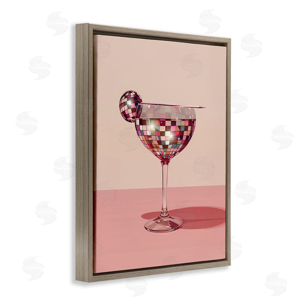 Stupell Industries Arlington Prints | Rosy Hued Disco Drink