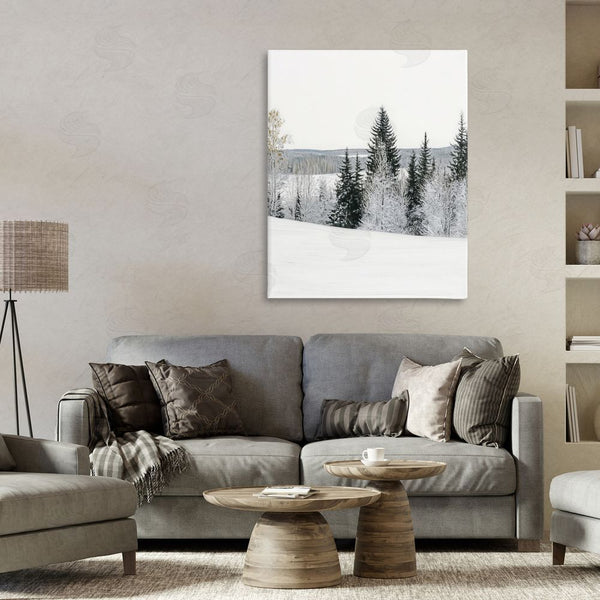 Stupell Industries Arlington Prints | Snowy Overlook Winter Landscape Wall Art
