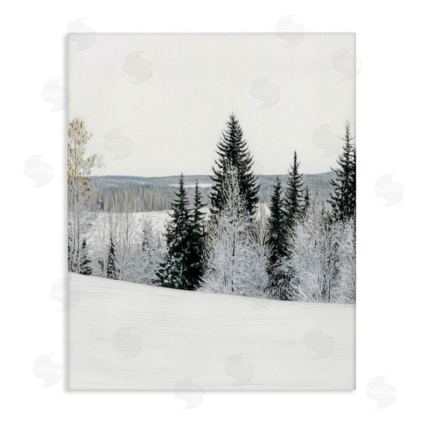 stupell industries Arlington Prints | Snowy Overlook Winter Landscape Wall Art