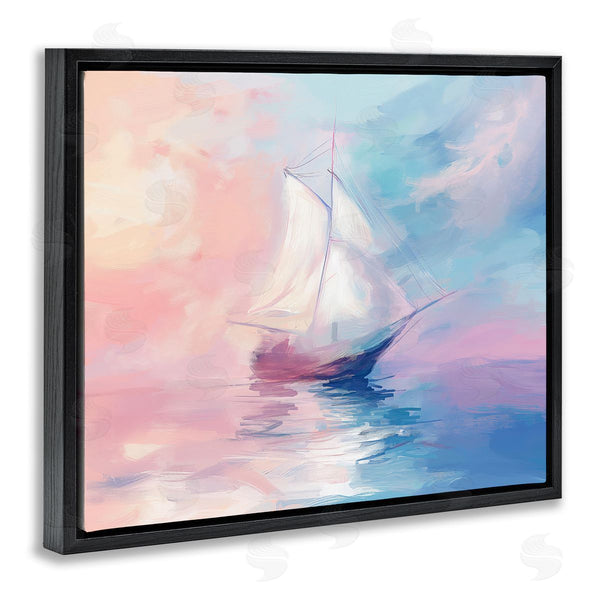 Stupell Industries Arlington Prints | Soft Pastel Sea Vessel