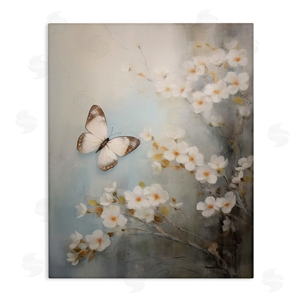 stupell industries Arlington Prints | Spring Butterfly & Dogwood