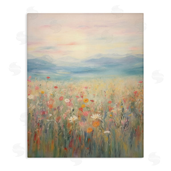 stupell industries Arlington Prints | Spring Floral Mountain Meadow
