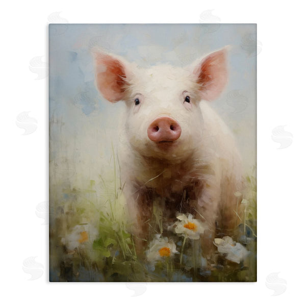 stupell industries Arlington Prints | Spring Garden Piggy