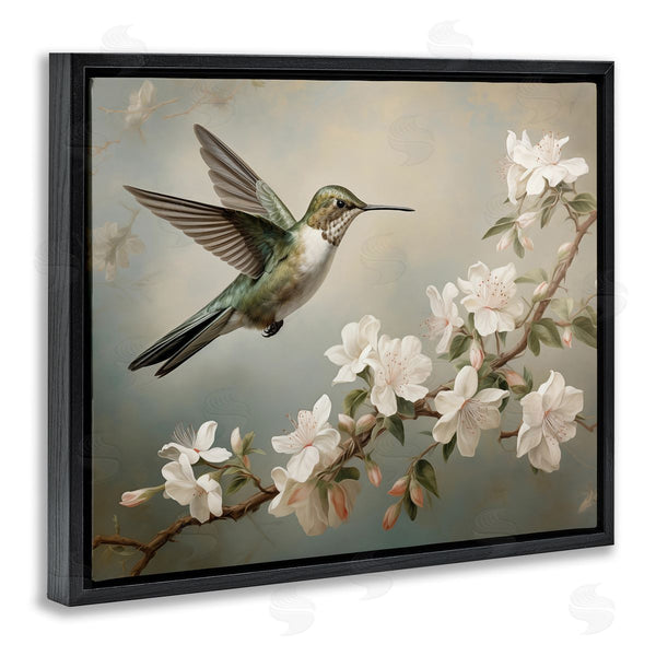 Stupell Industries Arlington Prints | Spring Hummingbird & Florals Wall Art