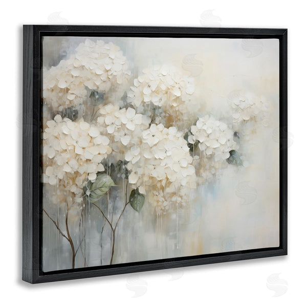 Stupell Industries Arlington Prints | Subtle Fading White Hydrangeas