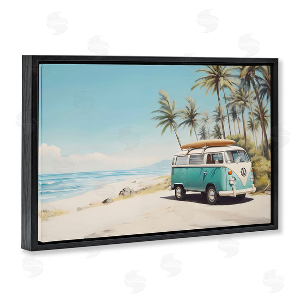 Stupell Industries Arlington Prints | Summer Bus On Shoreline